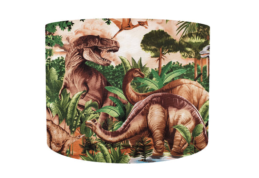 Scenic Dinosaur Lampshade, Kids Bedroom Decor
