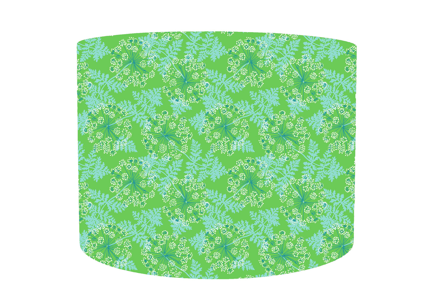 Green Dandelion Clocks, Floral Themed Decor