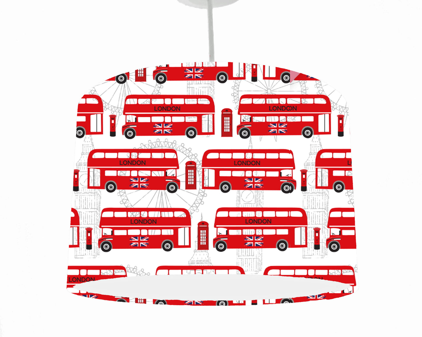 Double Decker Bus Lampshade, London Bus Decor