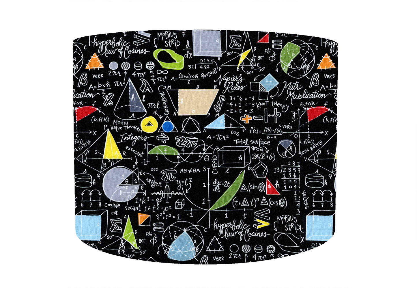 Maths Lampshade, Maths Teacher Gift, Maths Graduation Gift
