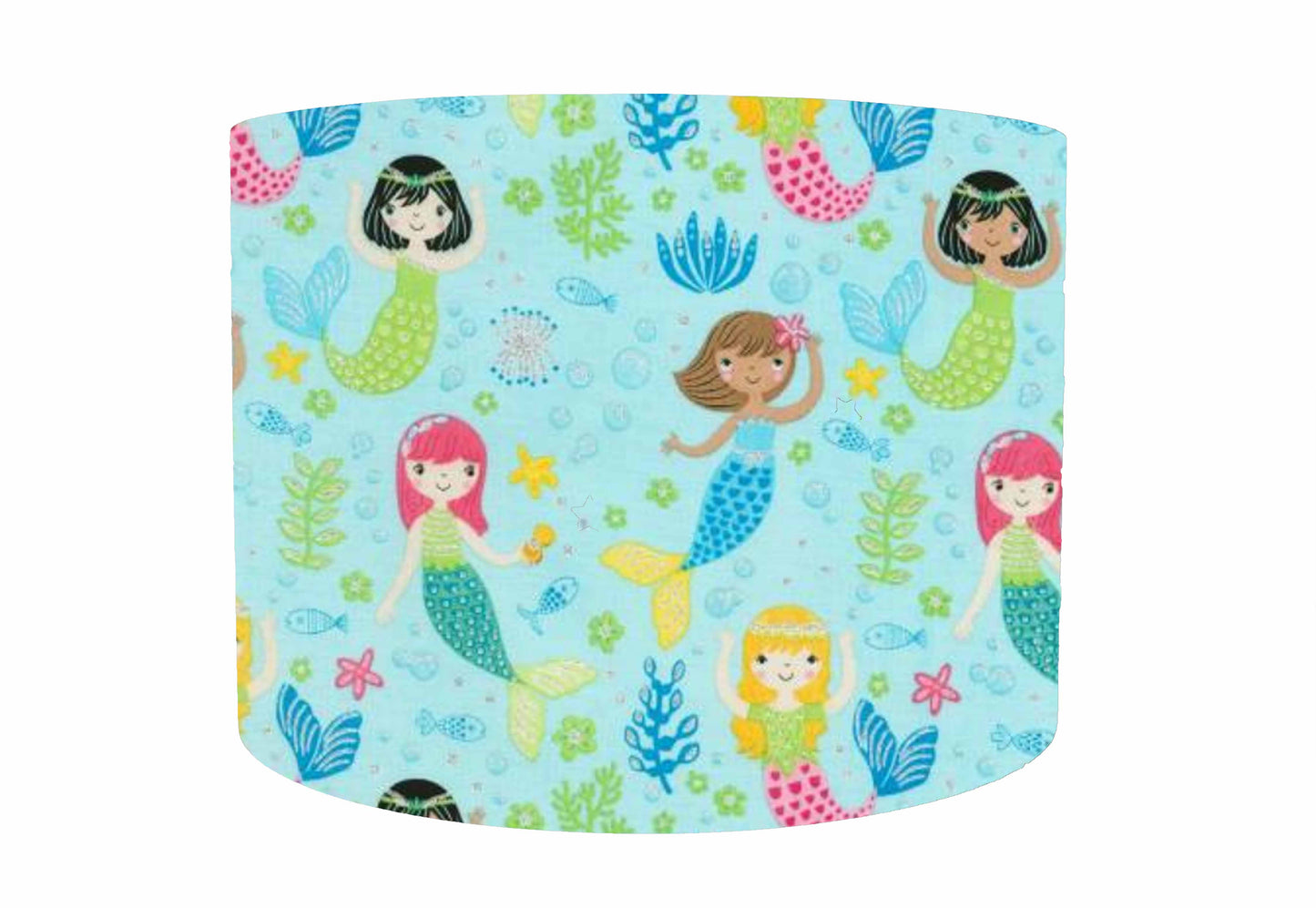 Blue Mermaid Lampshade
