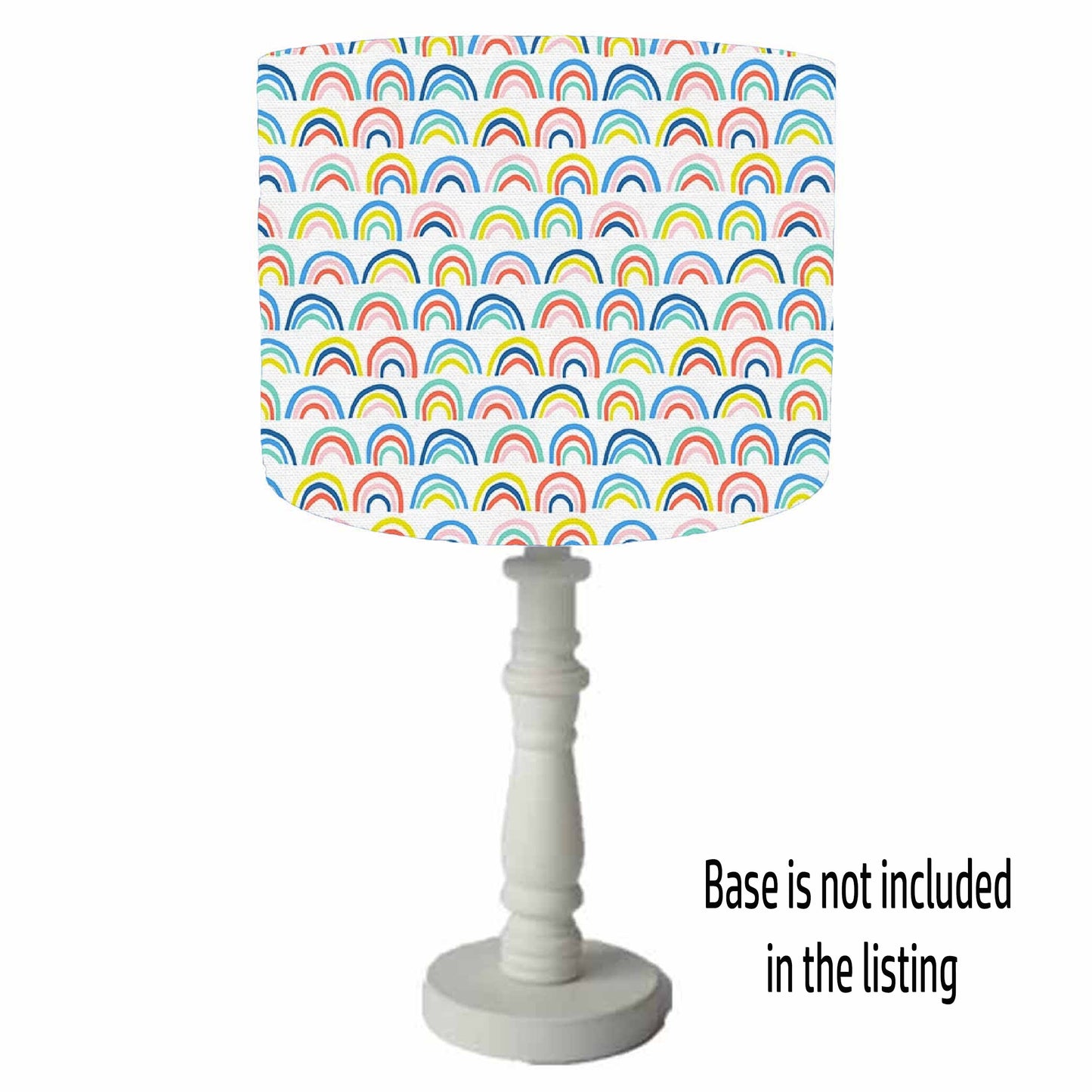 Mini Rainbow Lampshade, Rainbow Bedroom