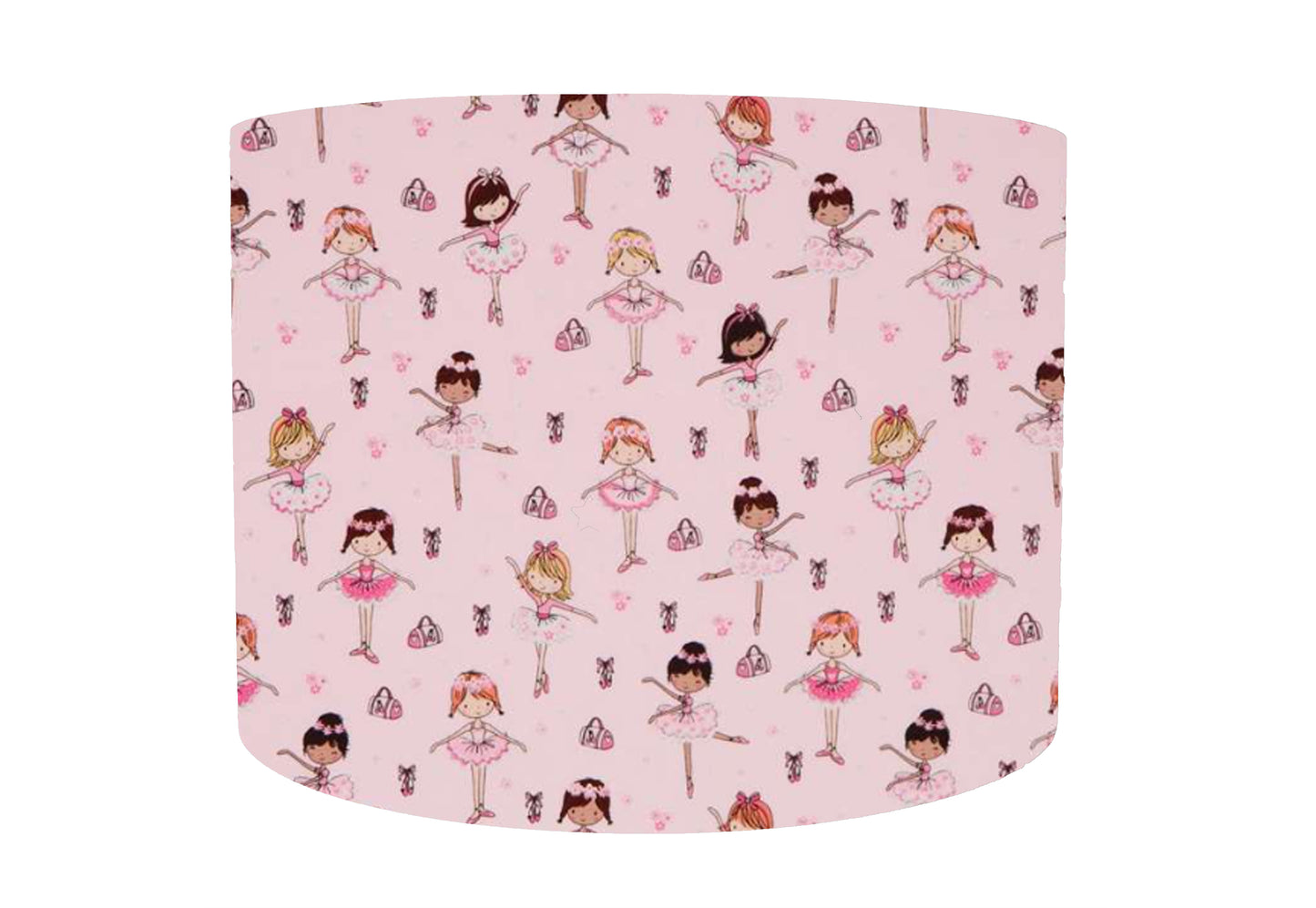 Pink Ballerina Lampshade, Girl Bedroom Decor