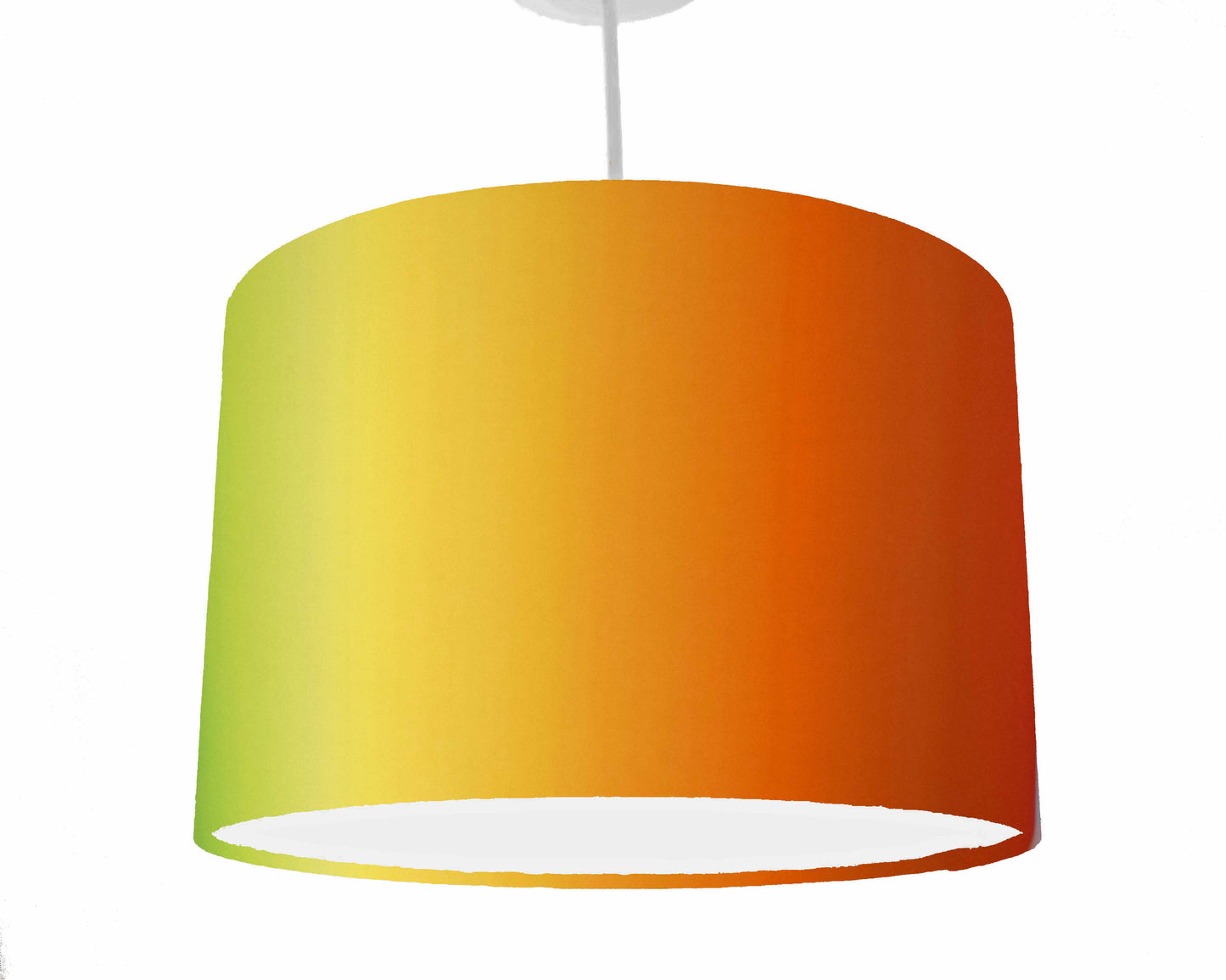 Bright Rainbow Ombre Lampshade, Playroom Decor