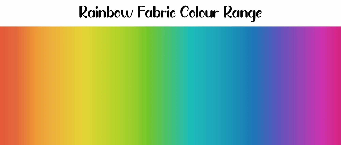 Bright Rainbow Ombre Lampshade, Playroom Decor