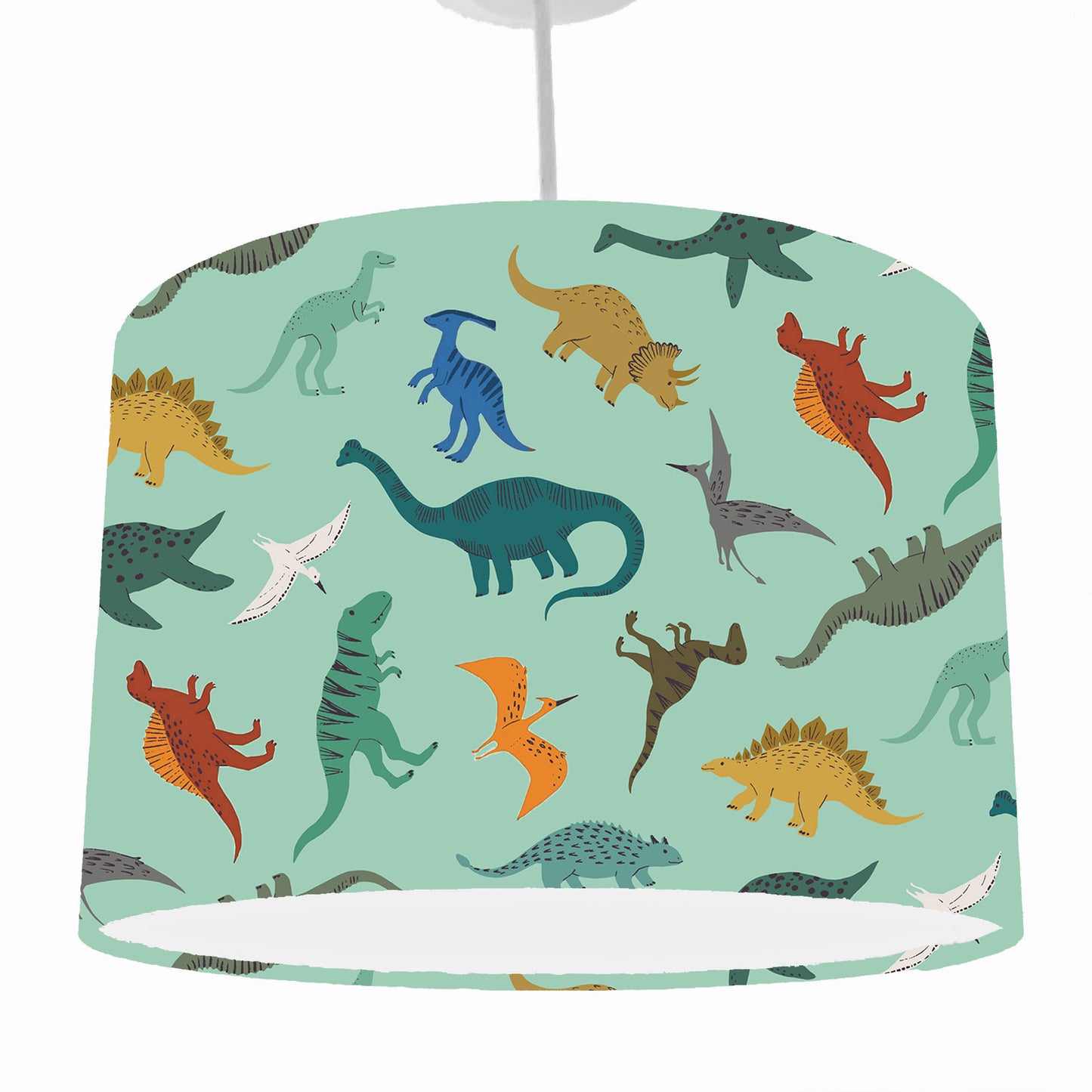 Toy Dinosaur Lampshade, Dinosaur Nursery Decor