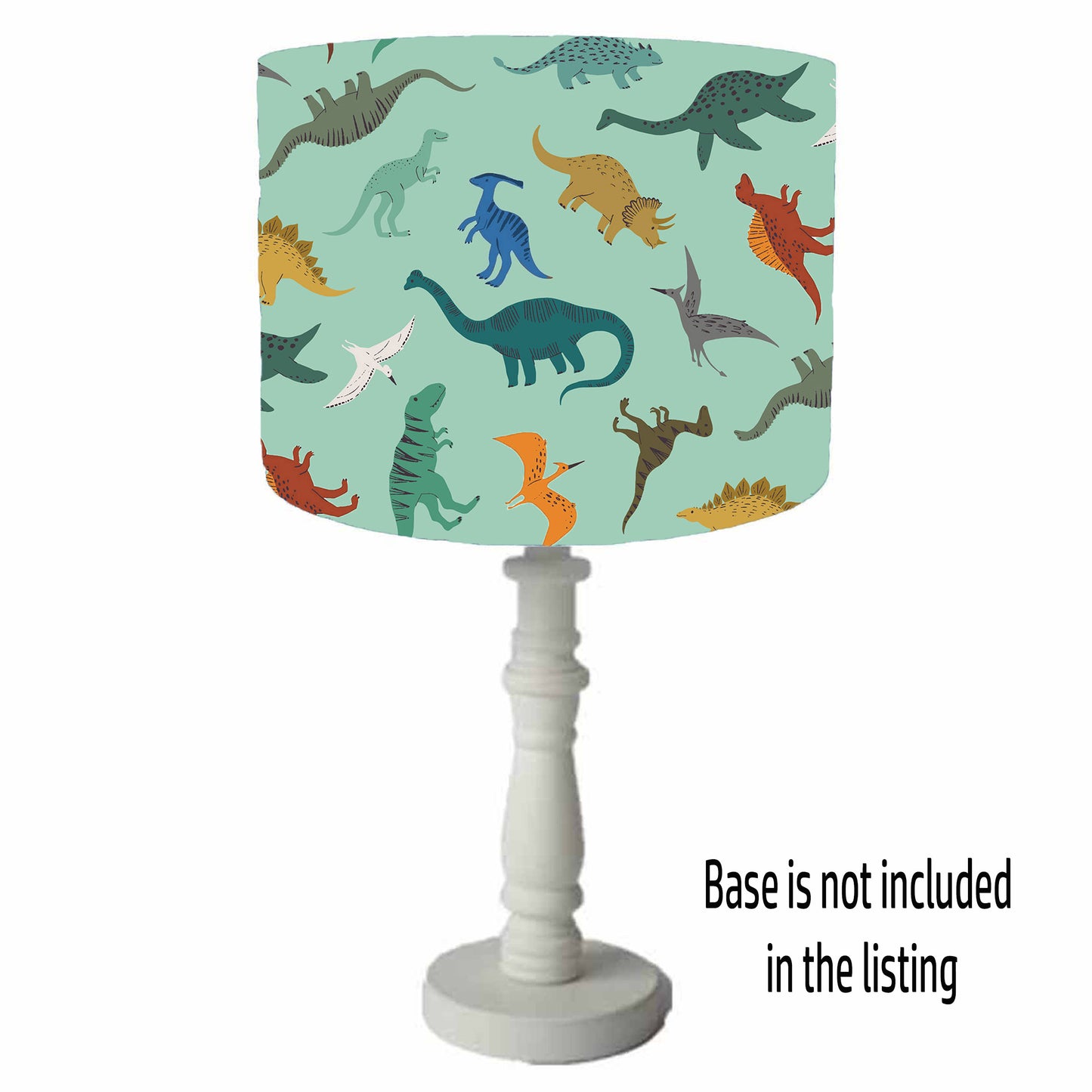 Toy Dinosaur Lampshade, Dinosaur Nursery Decor