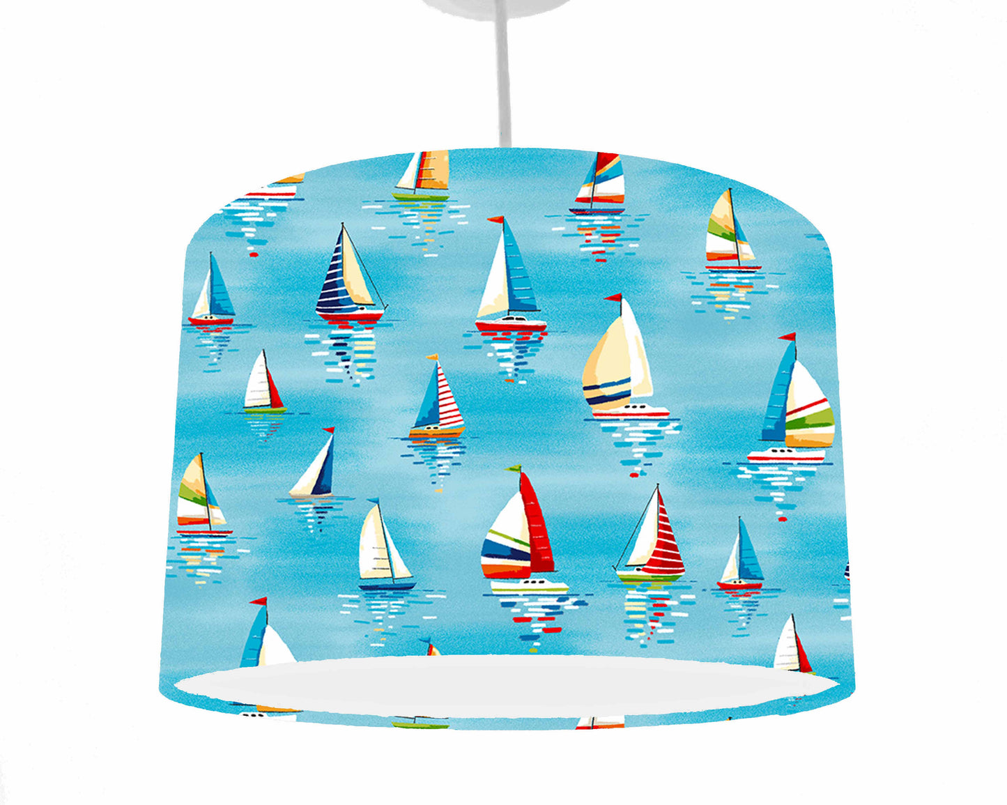 Sailing Boat Lampshade, Nautical Home Decor