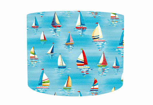 Sailing Boat Lampshade, Nautical Home Decor