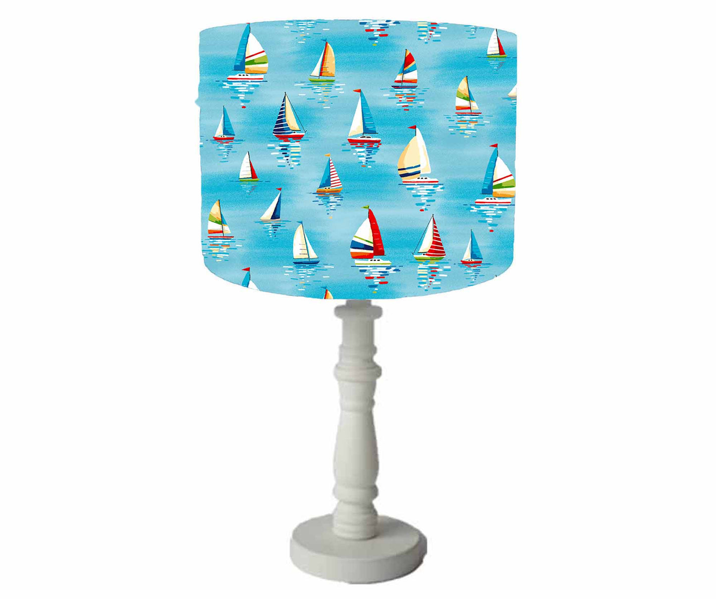 Sailing Boat Lampshade, Nautical Home Decor