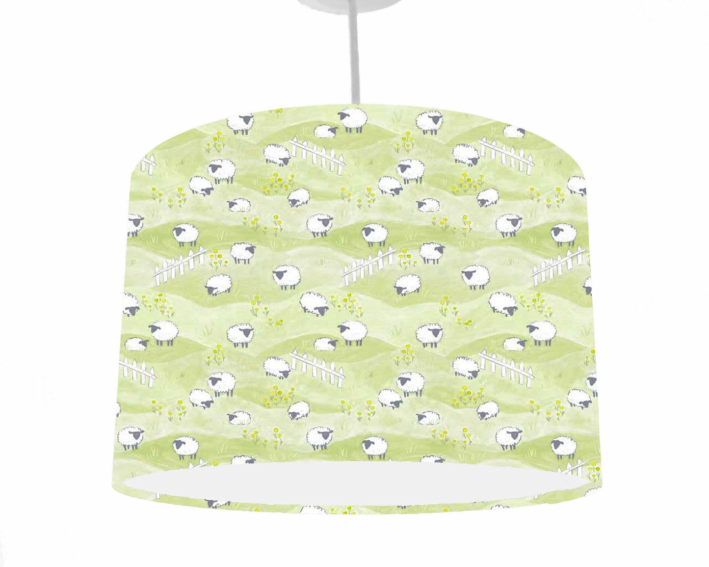 Sheep Lampshade, Farm Themed Nursery,