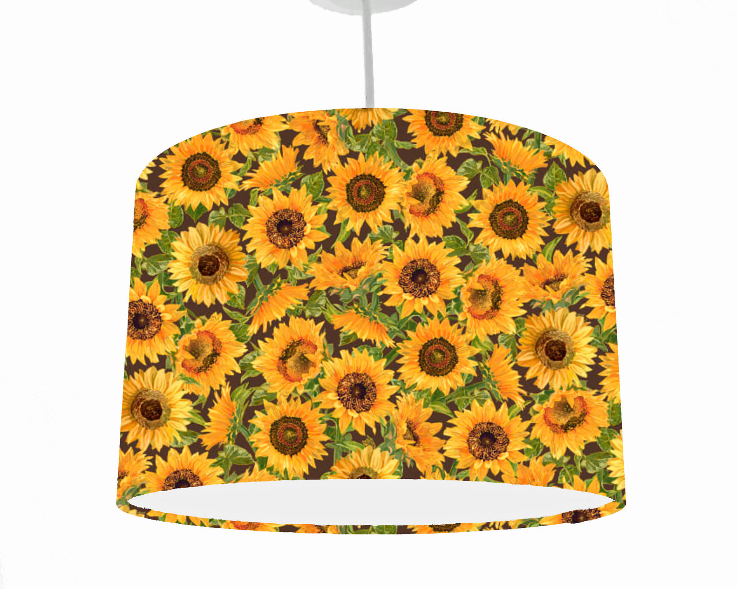 Sunflower Lampshade, Floral Home Decor