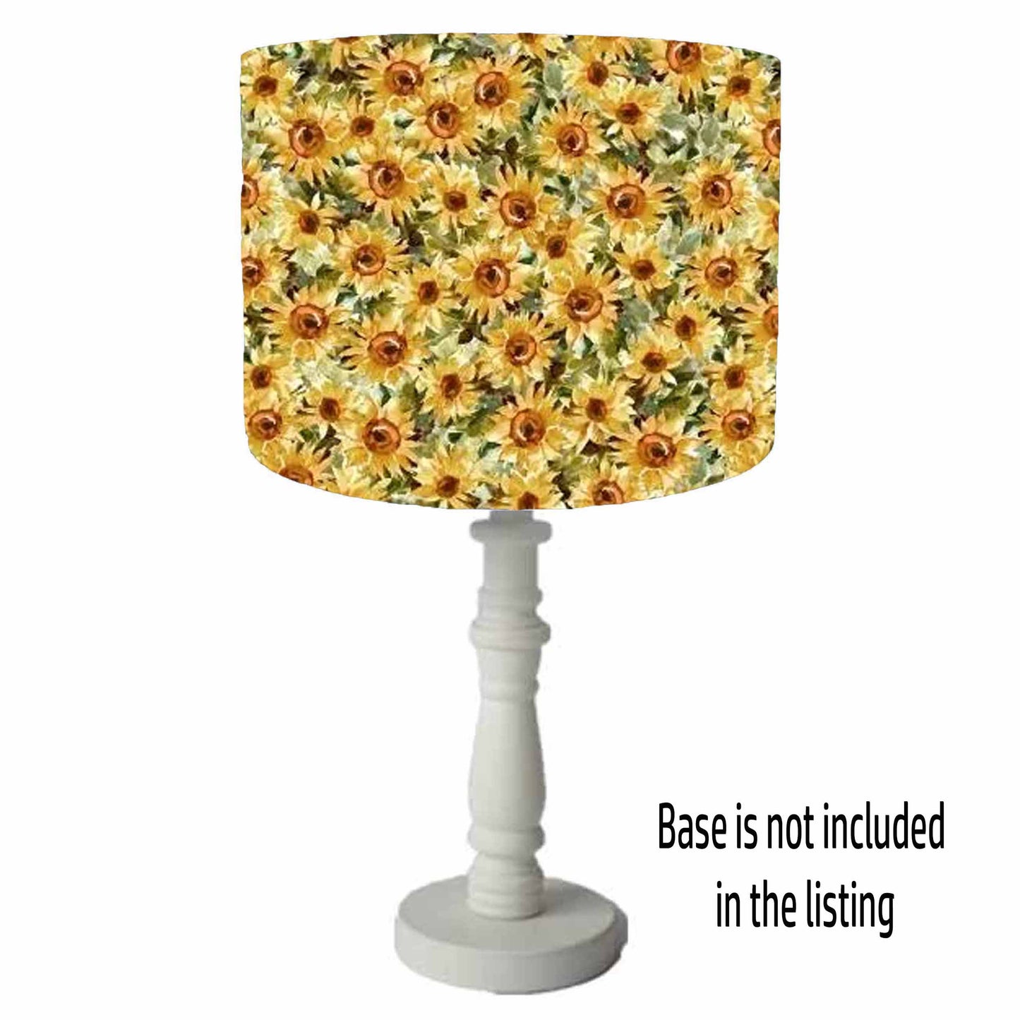 Sunflower table lamp shade