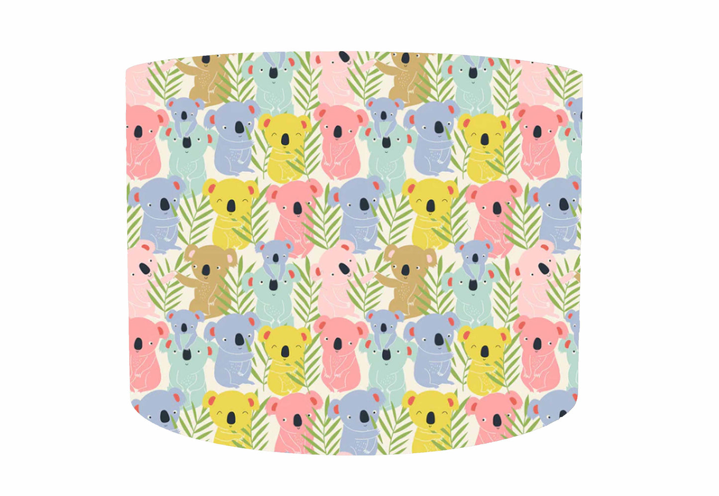 Colourful Koala Lampshade, Tree Huggers
