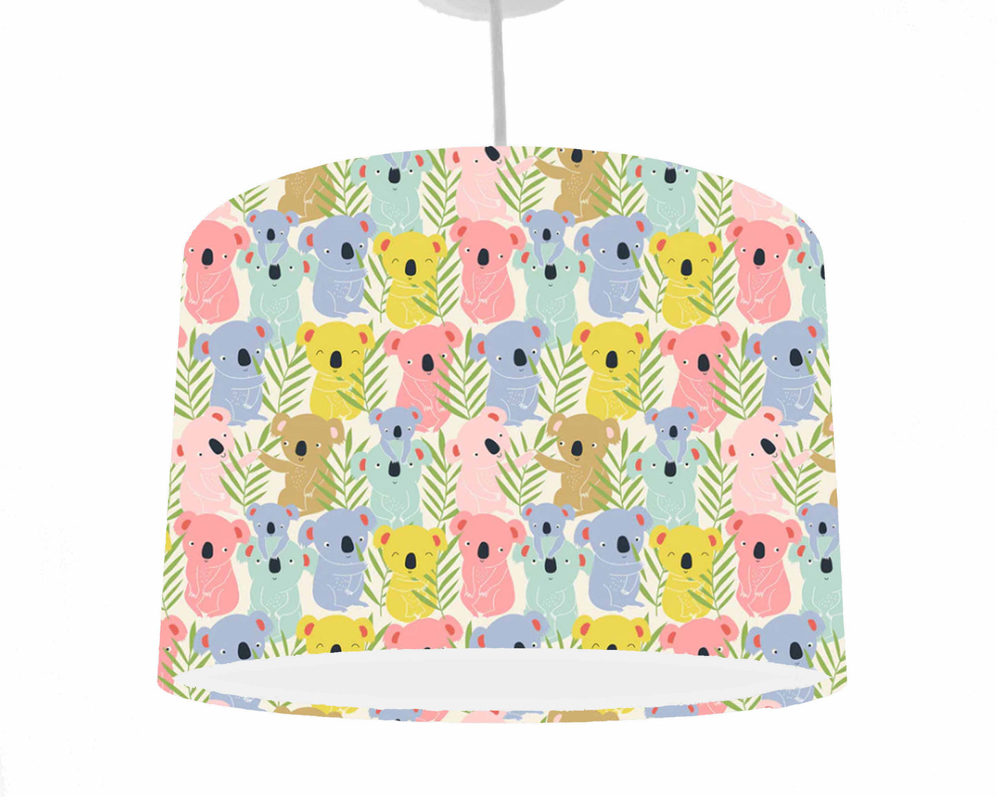 Colourful Koala Lampshade, Tree Huggers
