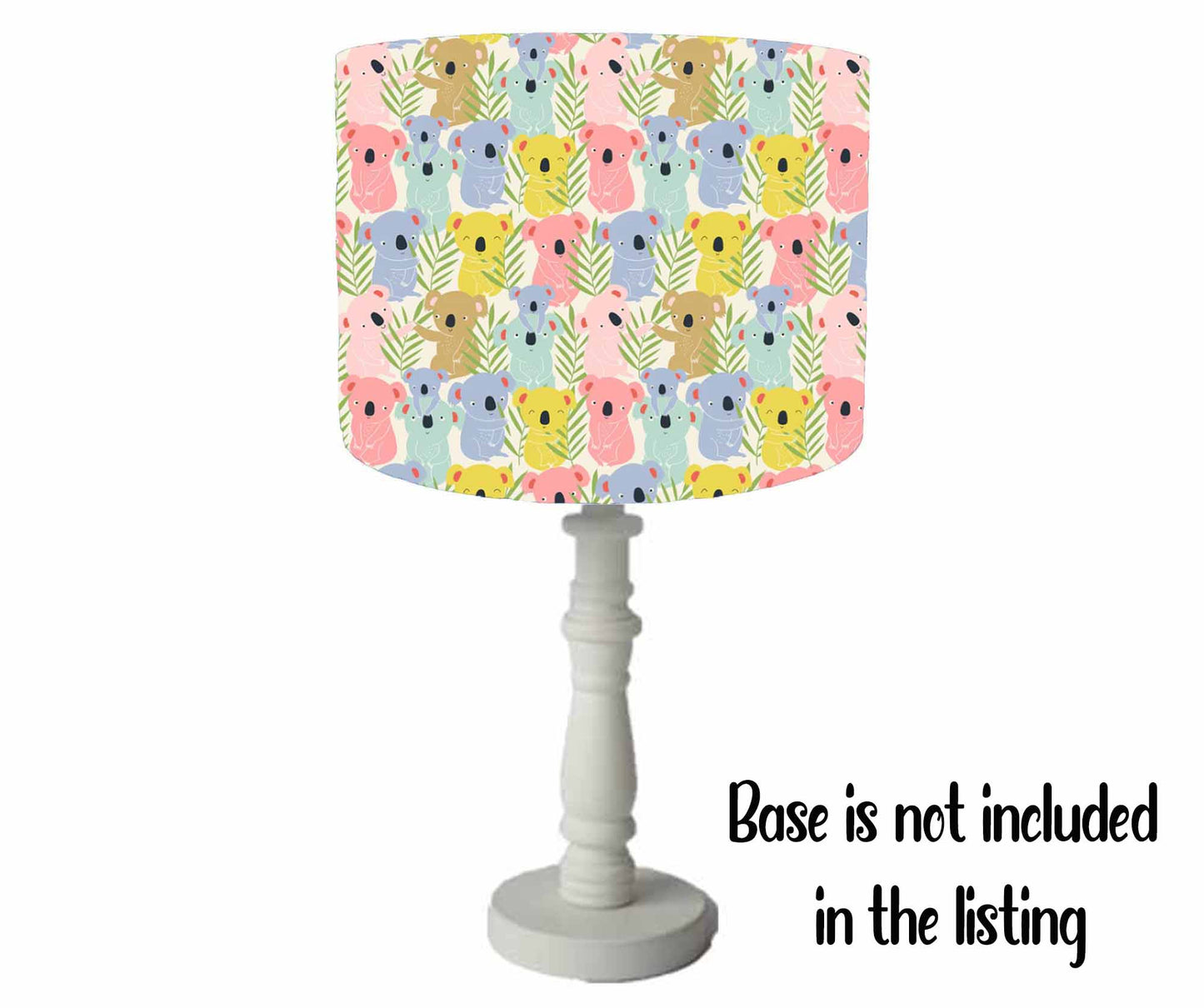 Colourful Koala Lampshade, Tree Huggers