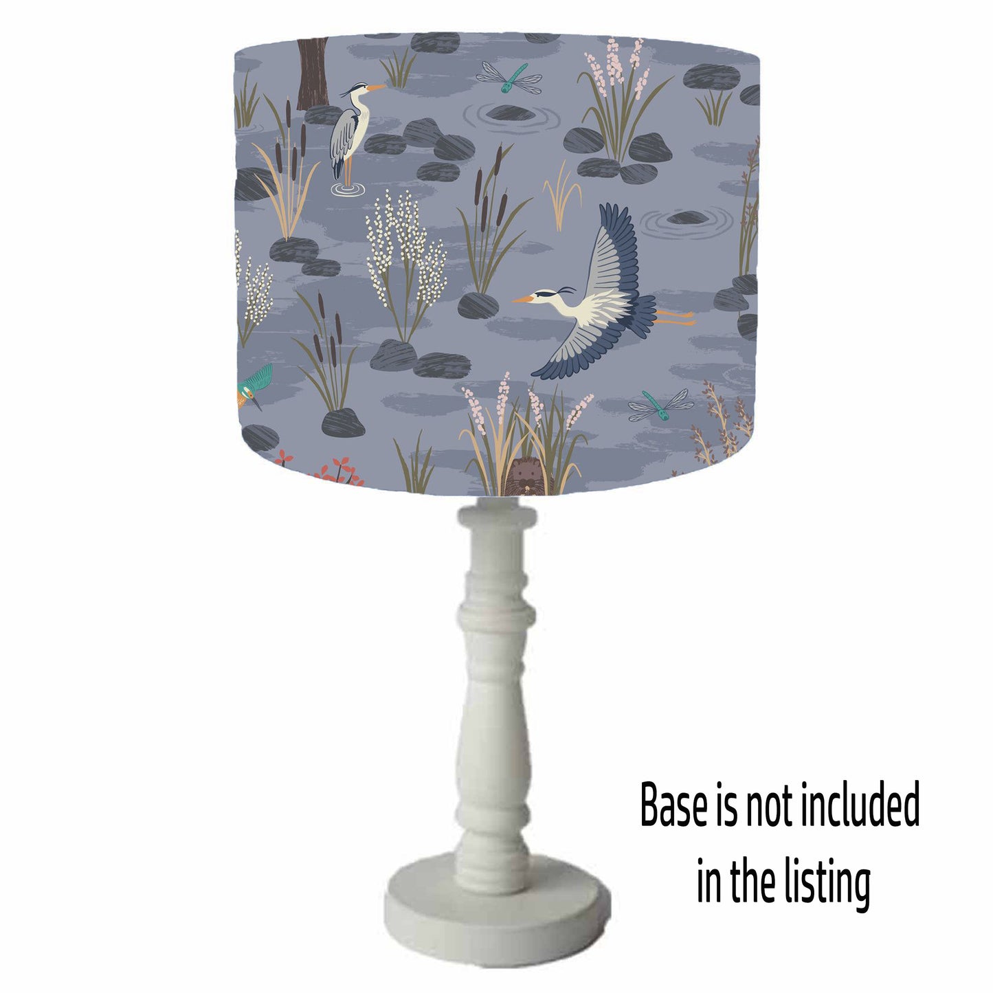 Countryside Scene Lampshade, Rustic Home Decor Lights