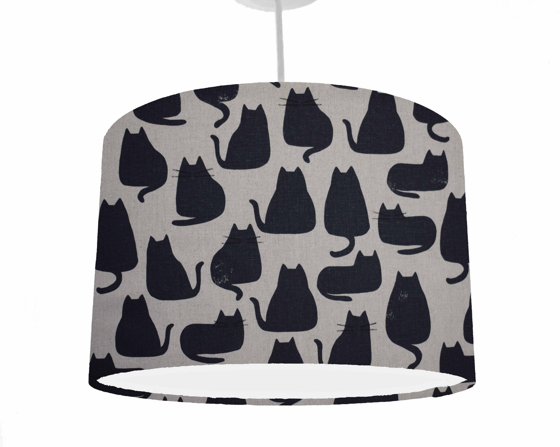 black cat ceiling pendant light shade