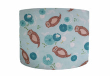 Load image into Gallery viewer, Cute Otter Lampshade, Otter Nursery Decor
