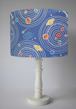 Load image into Gallery viewer, planets orbiting solar system glow in the dark table lamp
