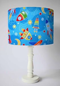 space rocket table lamp shade