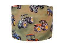 Load image into Gallery viewer, green tractor lampshade
