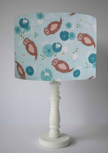 river otter table lamp shade kids