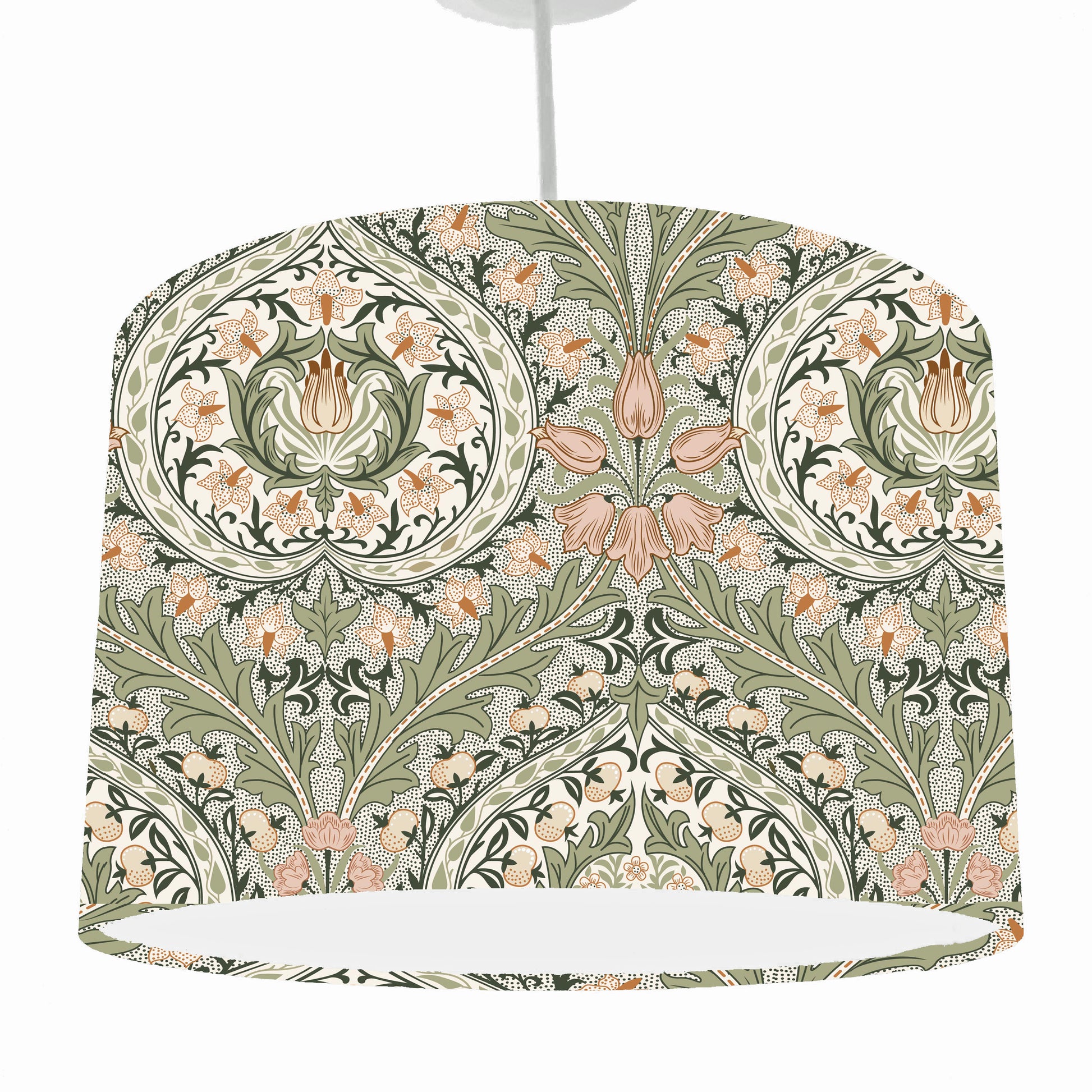 WM Sweet symphony lampshade, ceiling light shade view