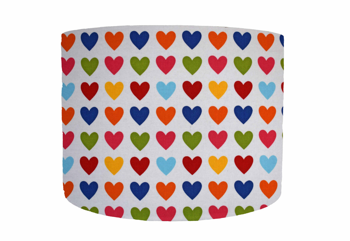 Heart Lampshade, Colourful Hearts