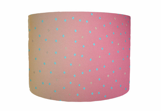 Pastel Rainbow Gemstone Style Lampshade, Ombre Rainbow Decor