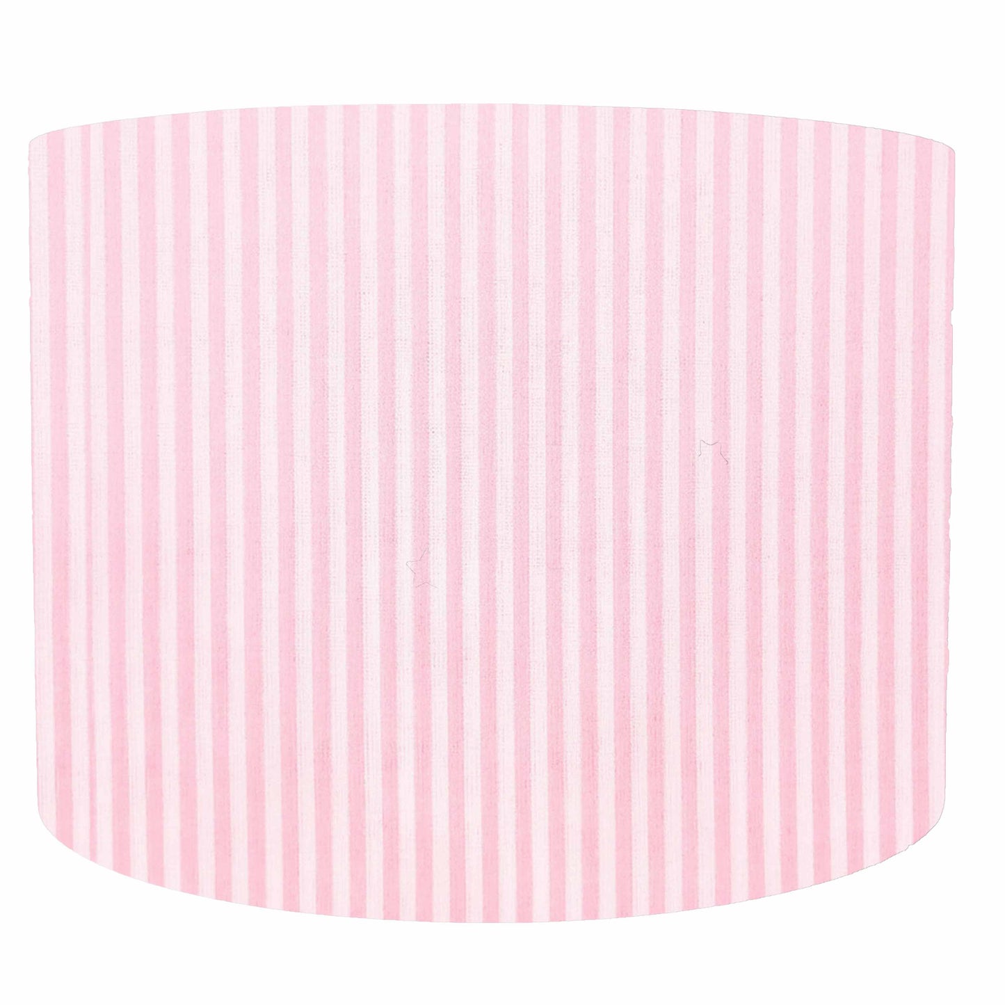 pink and white candy striped drum lampshade