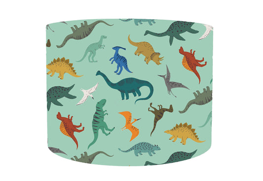 Toy Dinosaur Lampshade, Dinosaur Nursery Decor