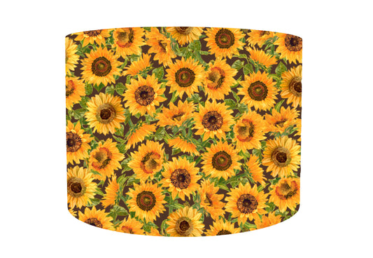 Sunflower Lampshade, Floral Home Decor