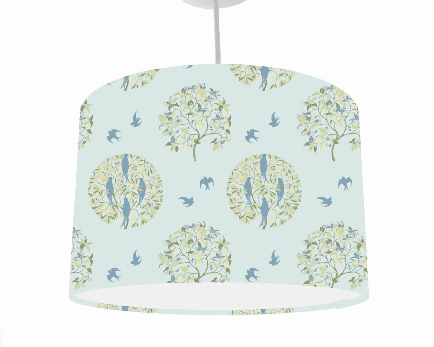 Voysey Birds In Nature, Ornamental Trees Lampshade