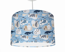 Load image into Gallery viewer, Polar bears, penguins ceiling pendant light shade
