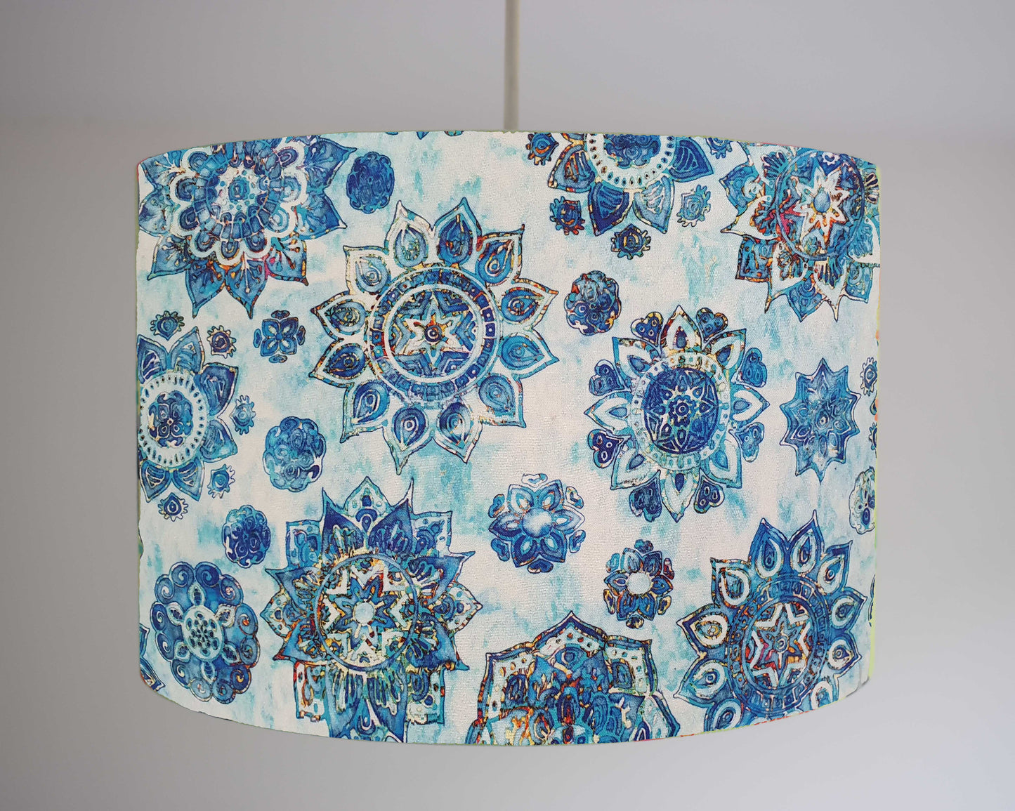 Geometric mandala circles ceiling pendant shade