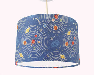 planet and solar system ceiling light shade