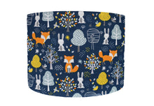 Load image into Gallery viewer, Blue Woodland Lampshade
