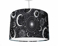 Load image into Gallery viewer, glow in the dark space ceiling light shade
