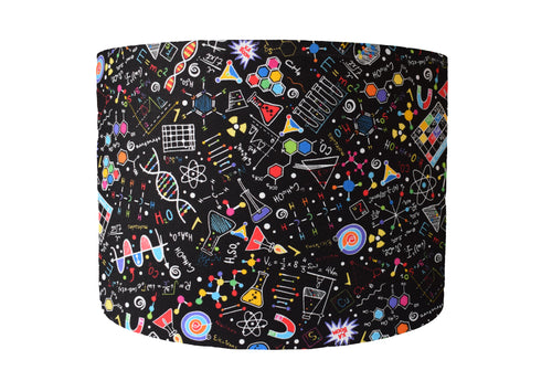 Science Lampshade in Black