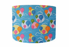 Load image into Gallery viewer, Blue Hot Air Balloon Lampshade
