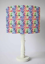 Load image into Gallery viewer, graduated rainbow heart table lamp shade
