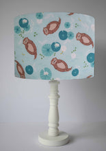 Load image into Gallery viewer, river otter table lamp shade kids
