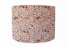 Load image into Gallery viewer, pink bunny rabbit woodland lampshade
