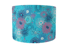 Load image into Gallery viewer, Turquoise coral reef lampshade
