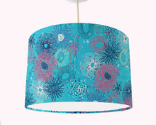 Load image into Gallery viewer, colourful coral reef inspired ceiling pendant light shade
